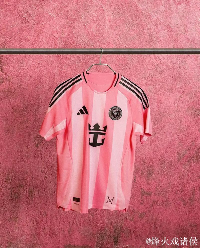 2025年至今，迈阿密国际球衣销量216.6万件，利雅得胜利128万件