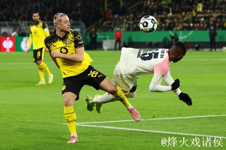 勒沃库森1-0击败多特蒙德，马扎制胜球送对手出局德国杯